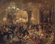 Adolph von Menzel, Ball Supper